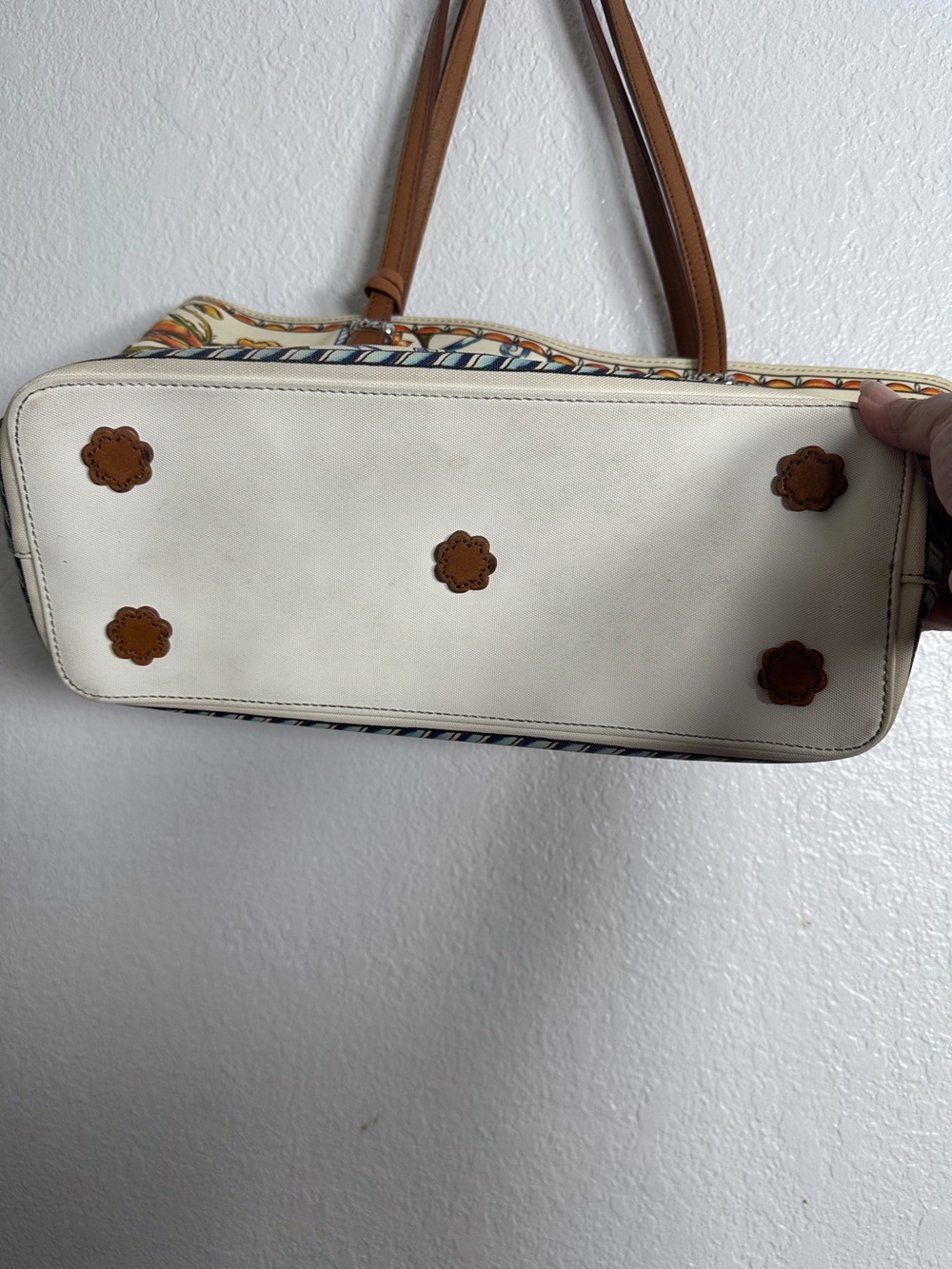Brighton Bella Luca Coated Canvas Tote Bag - Picture 14 of 14